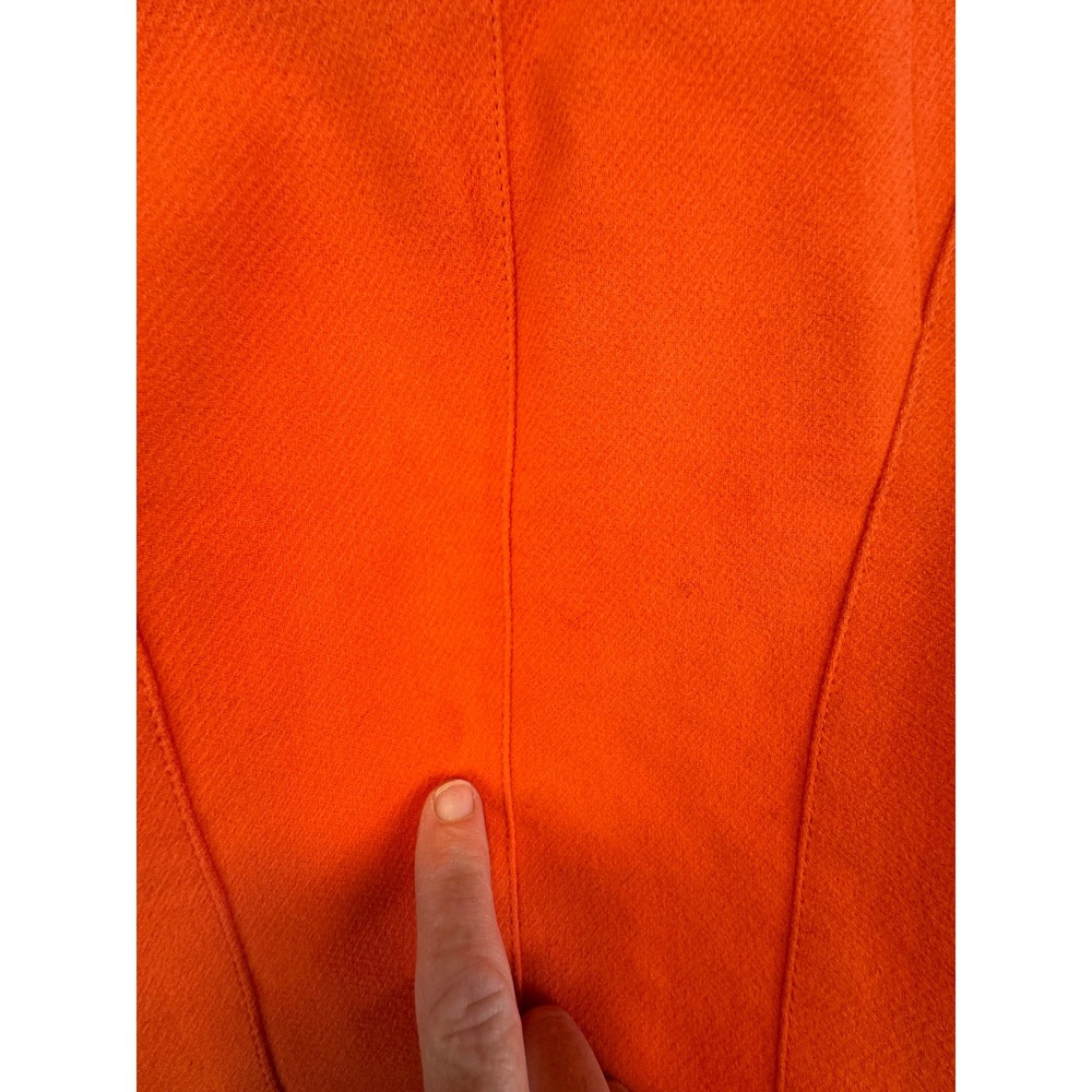 Etcetera Jacket Coral Moto Asymmetrical Zip Cotton Twill Biker Coat 6 - Picture 10 of 14